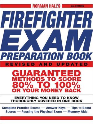 cover image of Norman Hall's Firefighter Exam Preparation Book